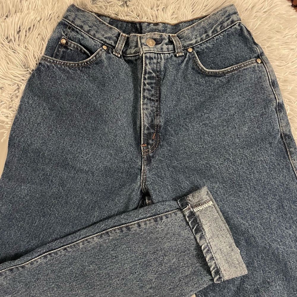 Levi high rise jeans